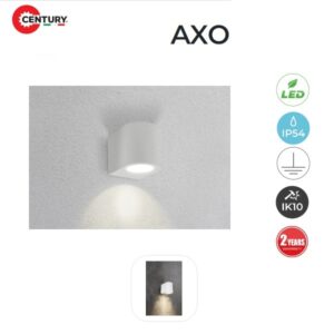Applique LED AXO Monodirezionale IP54 Grigio GU10